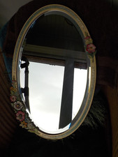LOVELY ANTIQUE BARBOLA MIRROR
