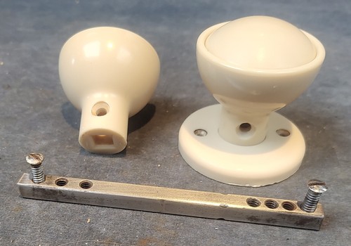 Pair reclaimed cream round - reclaimed,