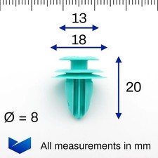 FIT HONDA 10x Tailgate Lining