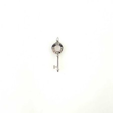 Tiffany & Co Atlas Pierced Key Ruby White Gold Pendant 11590 145765332