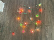 Vintage Pifco Glitterlites Fairy Lights Christmas Tree Lights Working