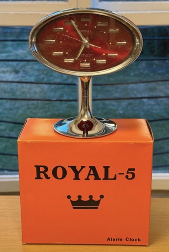 1970s royal alarm clock - 5,