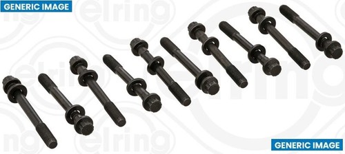 Cylinder head bolt set - head,