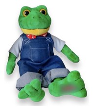 Mexican Rana Rene Ranita De Rio Rhenne Stuffed Frog Plush 13” Made In Mexico