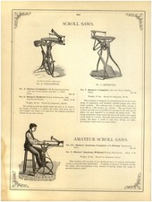 1902 PAPER AD Antique pedal