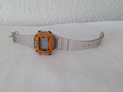 Rare animal watch clear orange - animal, clear/orange