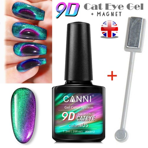 Cat eye nail - cat, polish