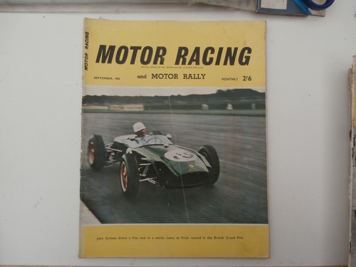 Motor racing 1960 - motor,