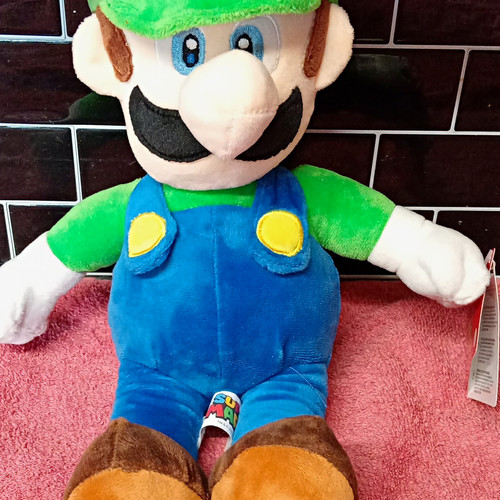 Super mario bros luigi plush - mario,