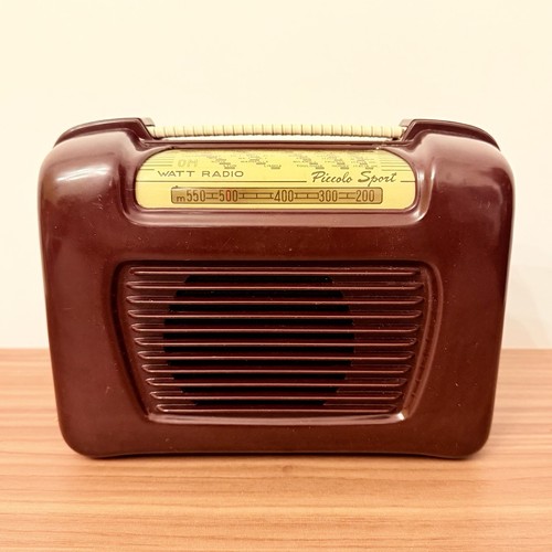 Vintage radio watt - vintage, sport