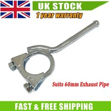 Universal Exhaust Repair Hanger Clamp Hanging Bracket - suits 60mm Pipe