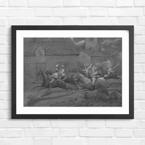 Hunting party riders - party,