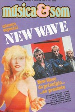 NEW WAVE BLONDIE POLICE CLASH RAMONES SEX PISTOLS PUNK PORTUGAL MAGAZINE 1980