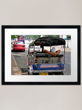 Lazy Tuk Tuk Driver in Bangkok