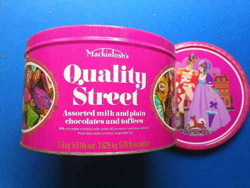 Quality street 9in diameter - 9in,