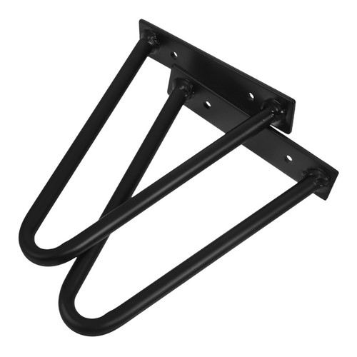 2pcs black metal - black, table