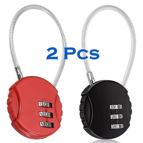 Combination padlock wire - 2x,