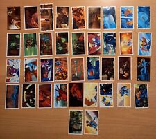 38x figurine Gormiti l'album del cartone animato, Preziosi Collection 2009