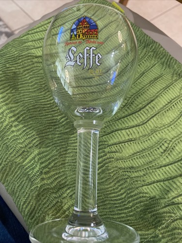 Leffe beer glass abbaye de - leffe,