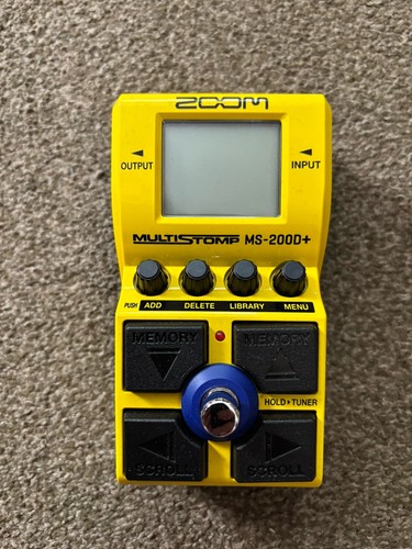 Zoom multistomp 200d - multistomp, ms-200d+