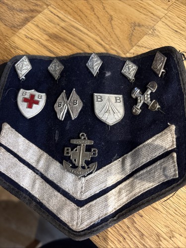 Boys brigade vintage badges - boys,