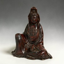Old Japanese Kannon Bronze