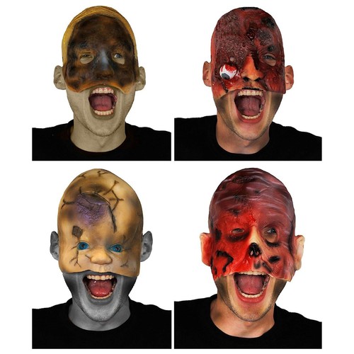 Latex halloween mask adults - latex,