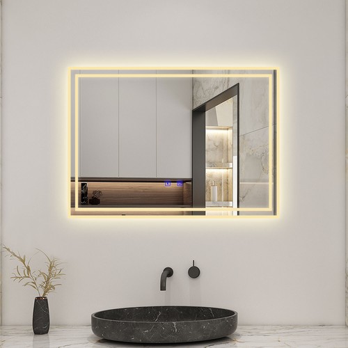 Bathroom led mirror with - bathroom,