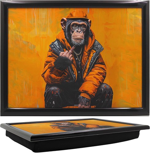 Urban art chimp - urban, tray