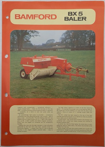 Original bamford baler - original, bx