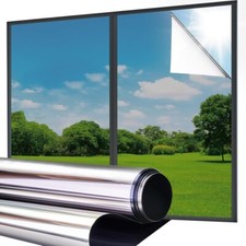 One Way Mirror Window Solar Film Self-adhesive Reflective Privacy Glass Tint