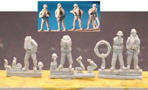Resin figure model - , wwii
