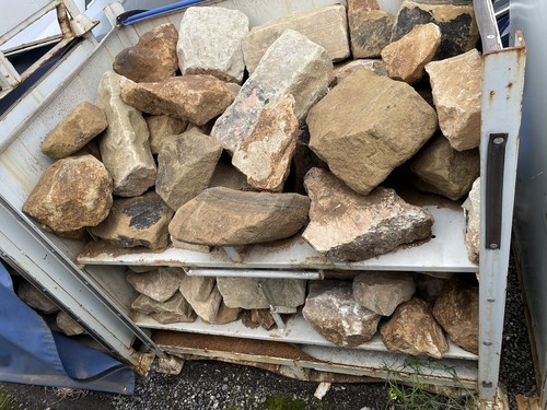 Reclaimed build stone - stone,