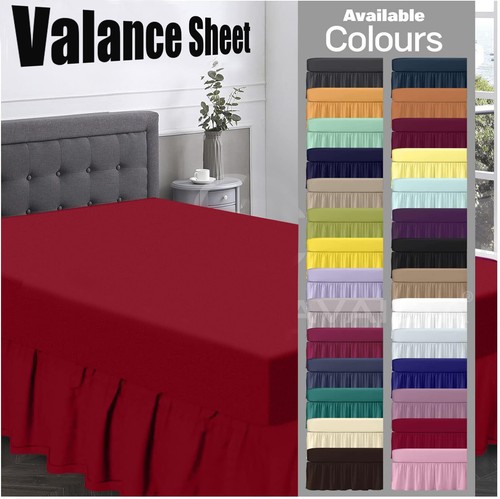 Extra deep fitted valance - deep,