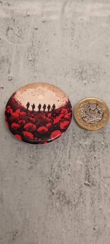 Soldiers and poppies memorial - soldiers, poppies,