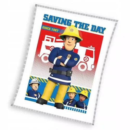 Fireman sam soft coral fleece - soft,