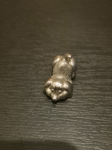 Vintage omm dog cast metal - omm,