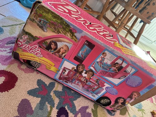 Barbie glam camper playset - camper,