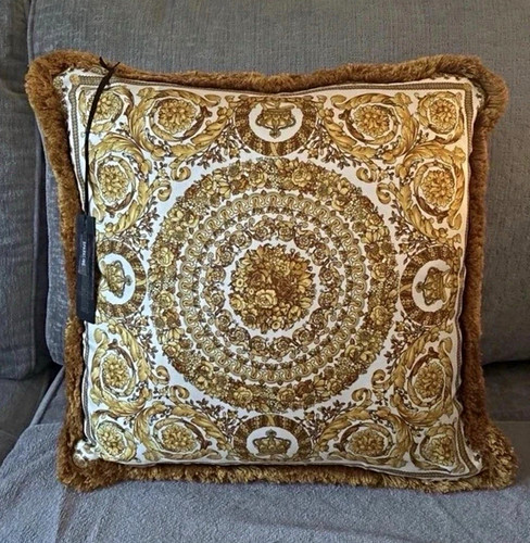 Versace silk fringed - versace,
