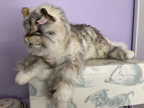 Rare steiff large maine coon - rare,