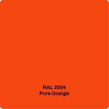 RAL2004 smooth matt Powder