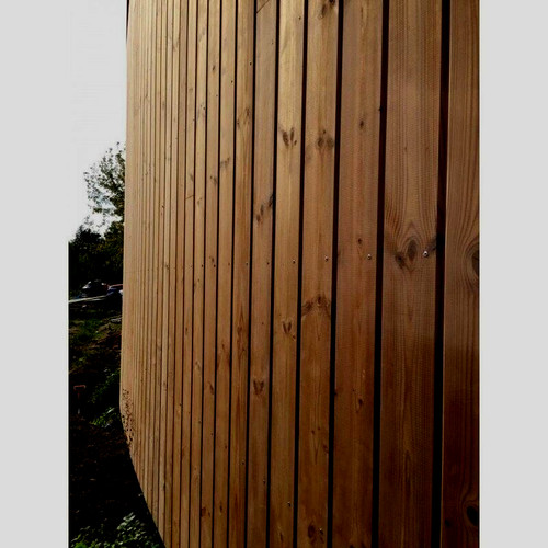 Cladding thermowood shadow - cladding, gap