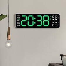 Extra Large Dementia Clock 12"