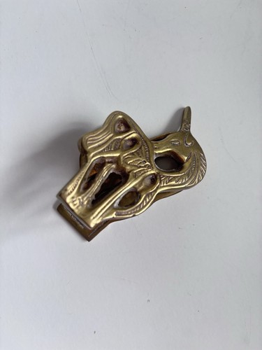 Rare vintage solid - solid, brass