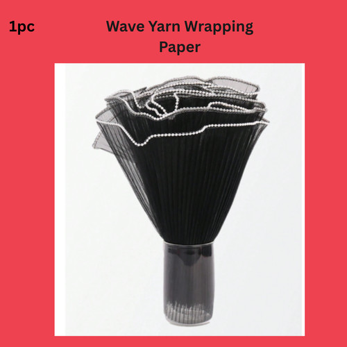 Wave yarn wrapping paper - wave,