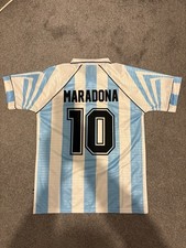 Vintage Maradonna Argentina Jersey rep