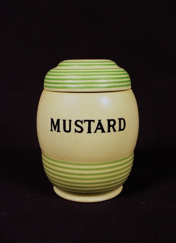 Rare 1930s green - green, banded