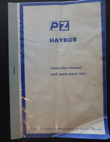 Vtg haybob instruction - vtg,
