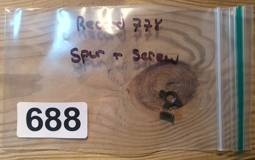 Vintage record 778 - record, spur