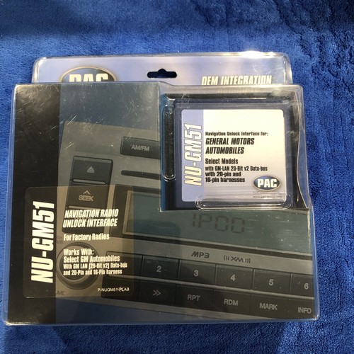 Pac gm51 navigation video - nu-gm51,